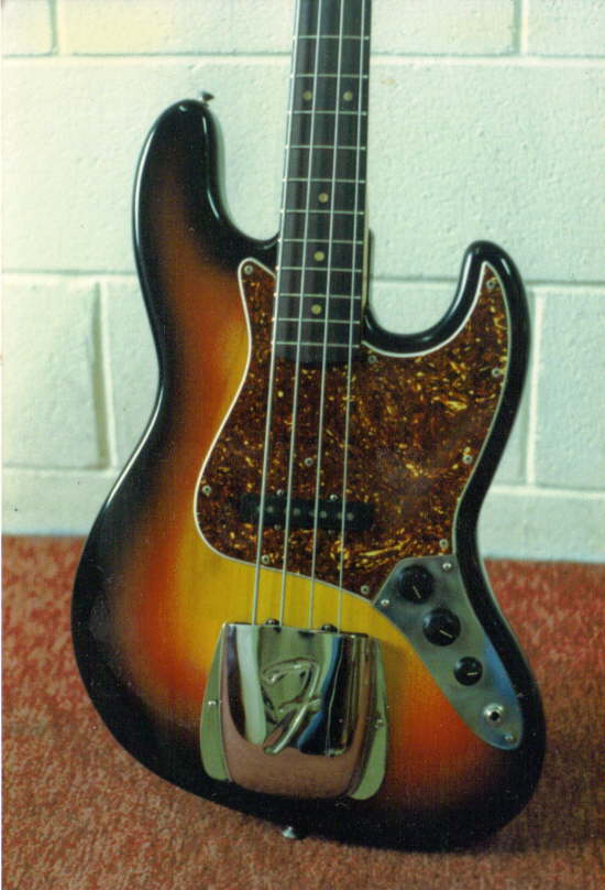 Sunburst Jazz Bass